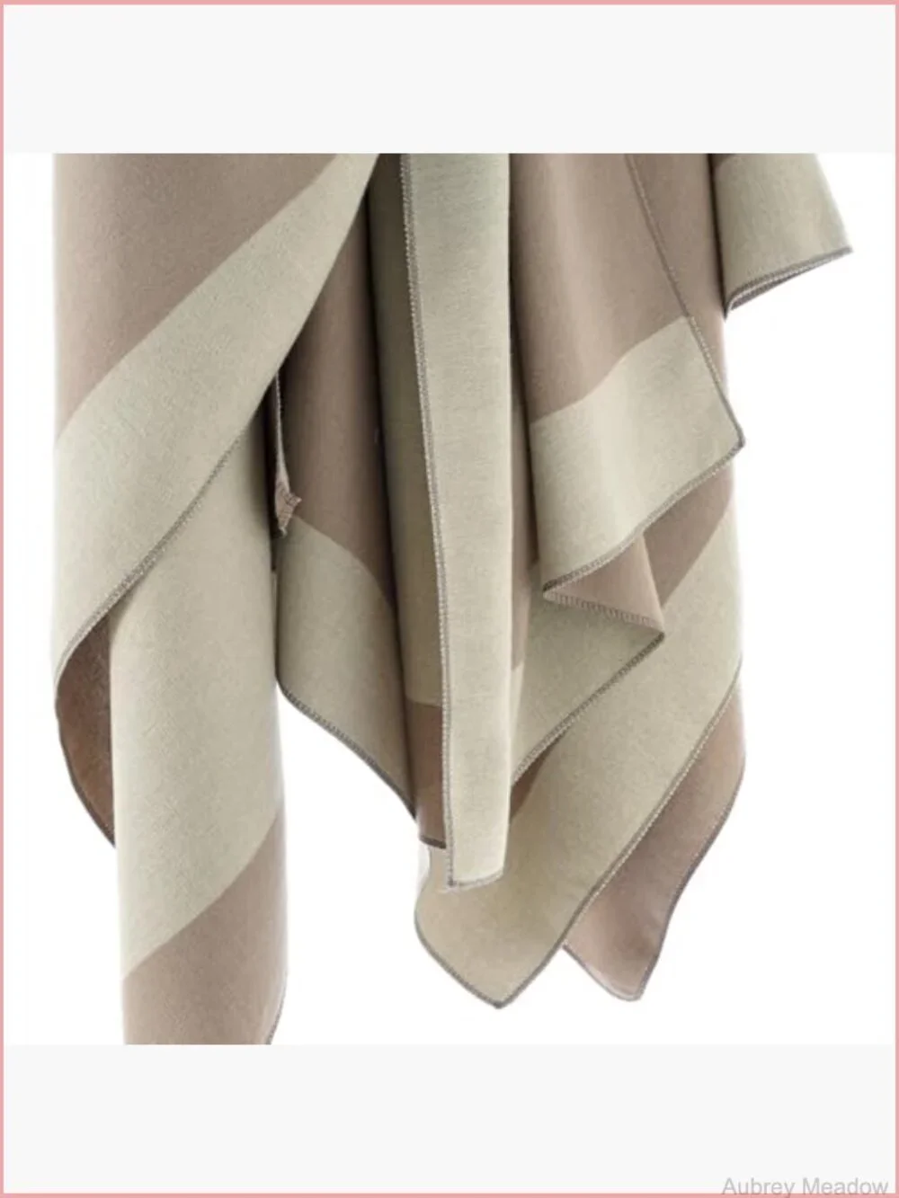 Women's Poncho Shawl Wrap Open Front Cardigan Cape Soft Warm Large Blanket Wrap